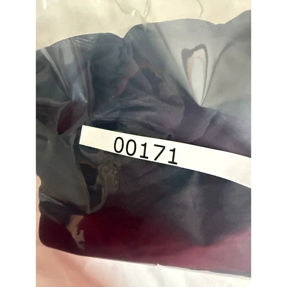 Rue21 Rue+ Black Sleeveless Mesh Top Plus Size 1X Gathered Neckline Stretch - Picture 4 of 4